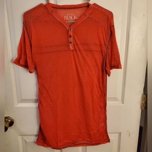 Buckle BLACK thin tee men's M red